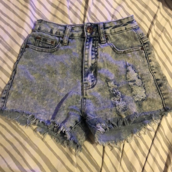High Brand Pants - High Waisted Jean Shorts